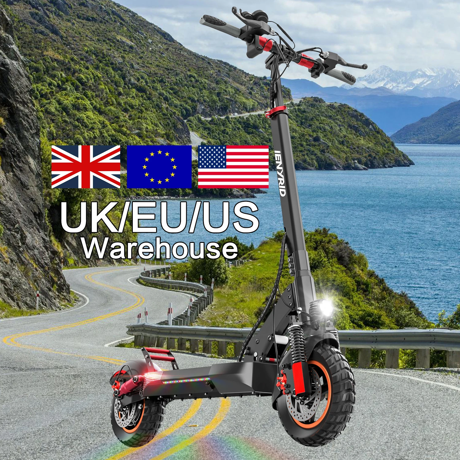 Urban escooter iENYRID M4 10 Inch Electric Scooter 500W 600W Fold E Scooter 48v10Ah Adult Scooter in EU US UK Stock