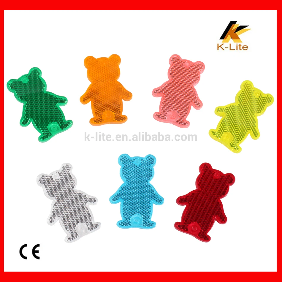 high reflective keychain, traffic man reflector,Ampelman bear reflector