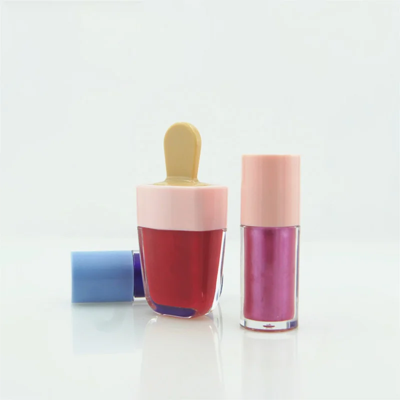 2 ml High-end Technology Manufacturing Personalized Mini Lip Gloss Tubes With Brush