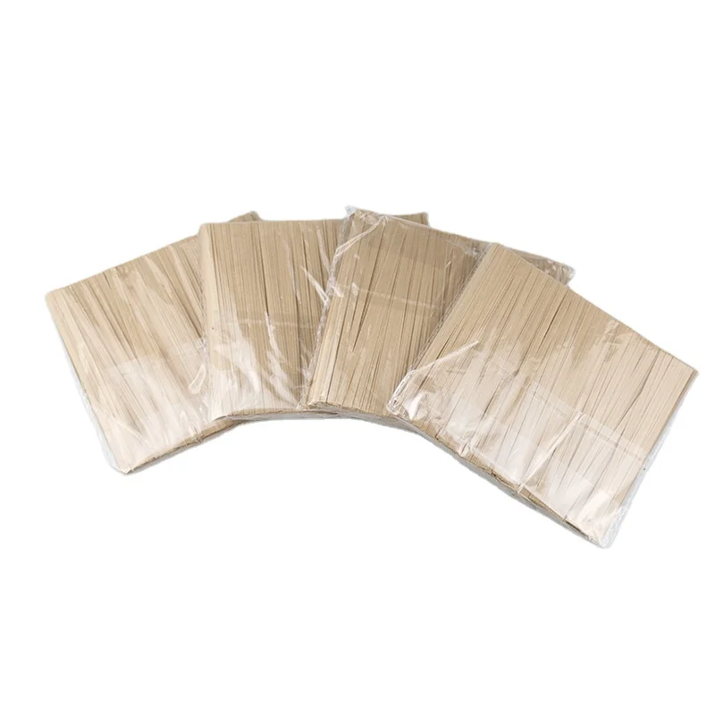 HONGDA 4/6.4mm Wide Craft Brown Paper Twist Tie Twist Wire Band