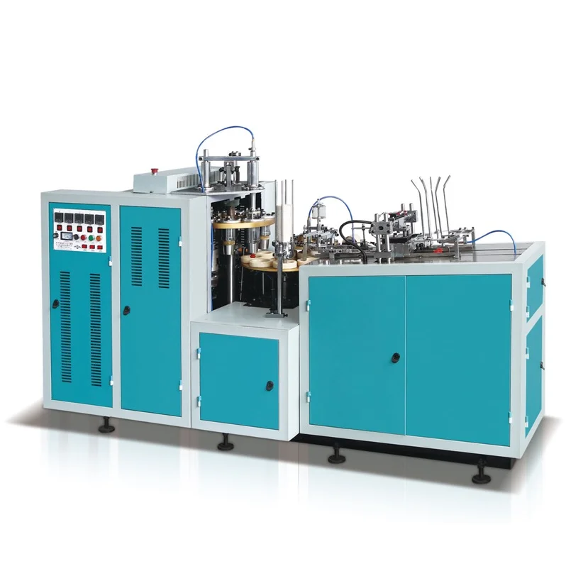 High-Speed PE Coated Full Automatic Forming Paper Plate Coffee Tea Paper Cup Making Machine