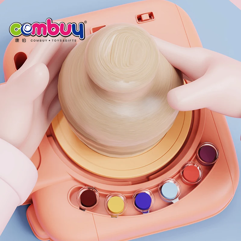 Cute camera drawing making electric diy toys ceramic wheel pottery