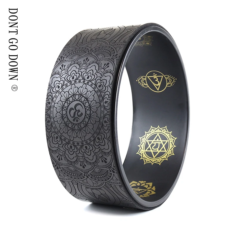 Colorful Gym Fitness Equipment TPE Custom Yoga Pilates Wheel Set Of 3