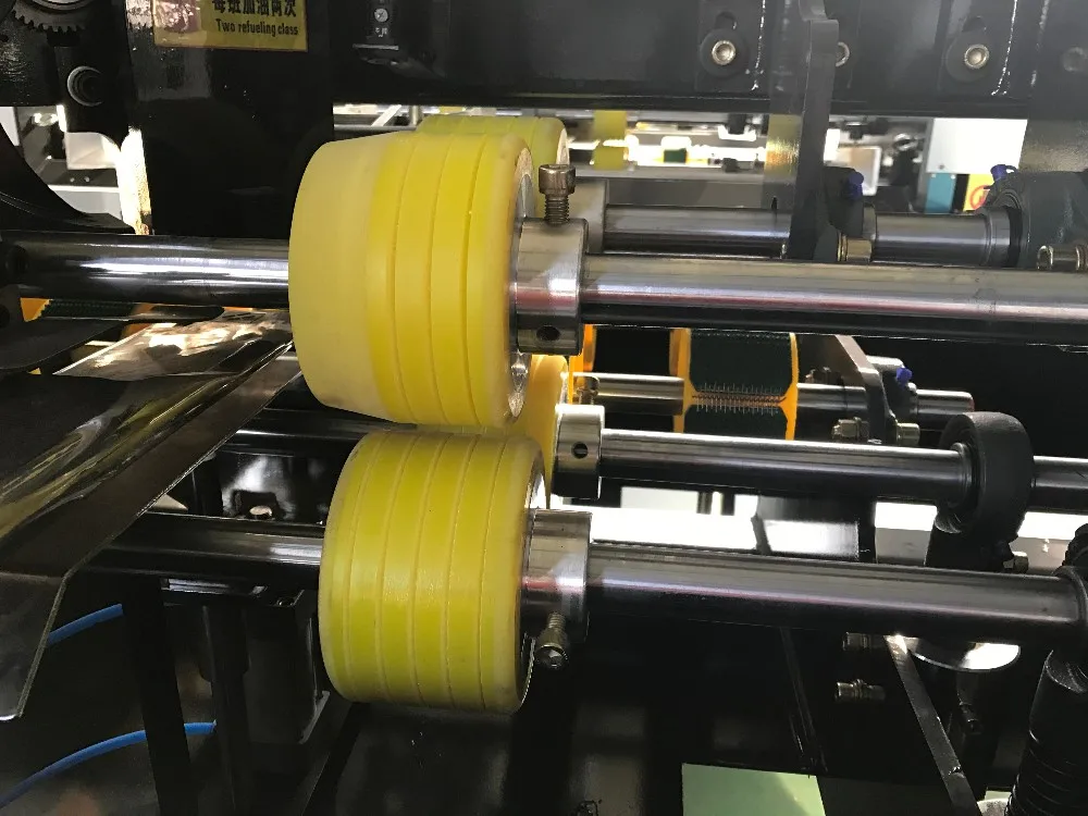 
Carton making machine semi auto double servo control stitcher (stitching) machinery) 