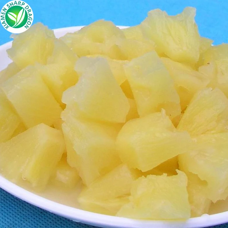 Фруктовые продукты кусочки ломтики Китай 3 кг сухие съедобные желтые консервированные ананасы срок годности года SD 20