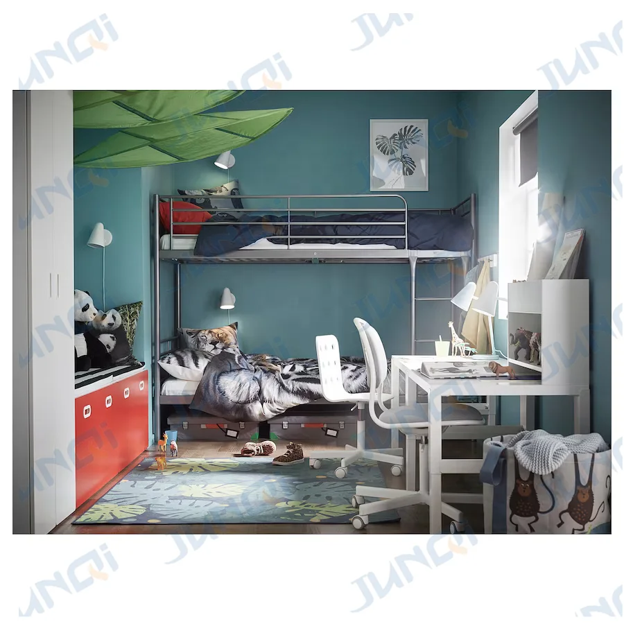 Wholesale Double metal bunk bed designs Metal Bunk Bed Adult Dubai bedroom furniture Bunk Beds