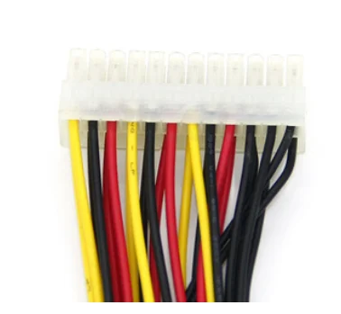 Magelei Factory Direct Sale ATX 24Pin Female to 20+4pin Male Motherboard Power Supply Extension Cable Computer Cables