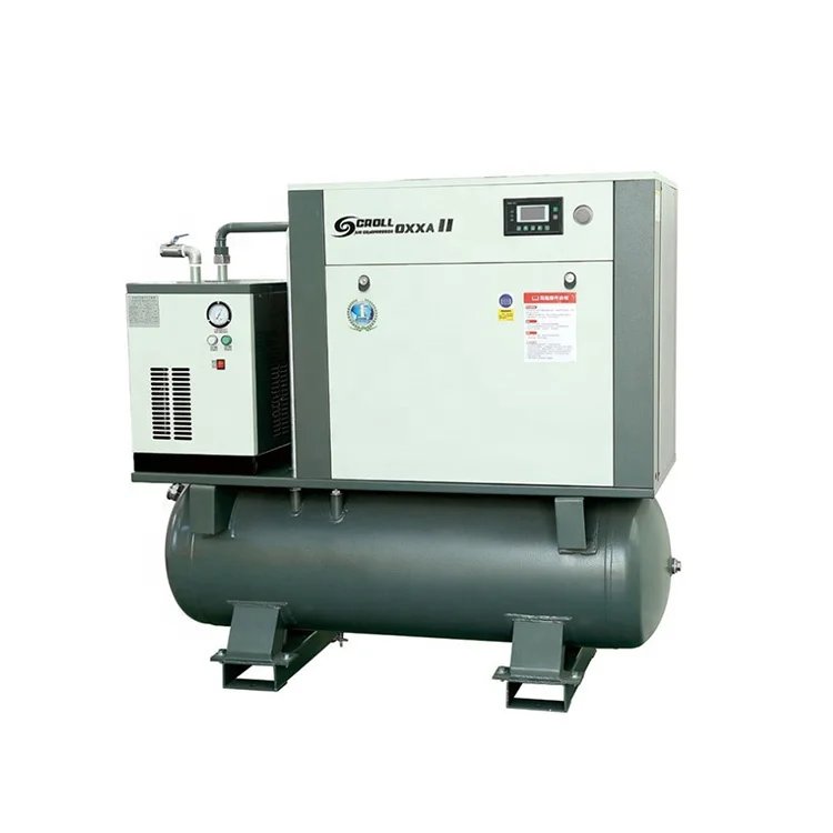 STARS 2022 New Technology Air Compressing Combined with Tank and Air Dryer Low Noise Electric Type Scroll Compressors