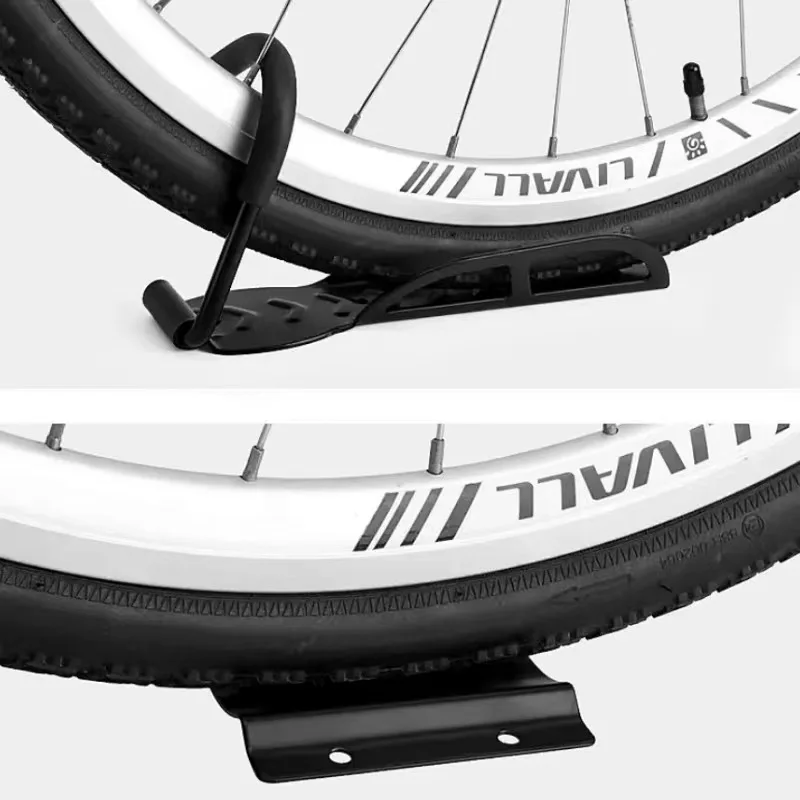 Bike Rack Garage Wall Mount Bicycles 4-Pack Storage System Vertical Bike Hook for Indoor