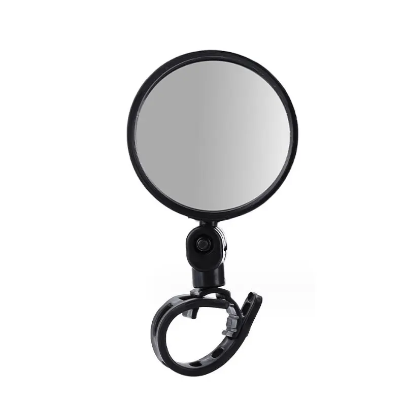 Wholesale high quality Bicycle rearview mirror wide-angle convex mirror bicycle reflector with silicone handle