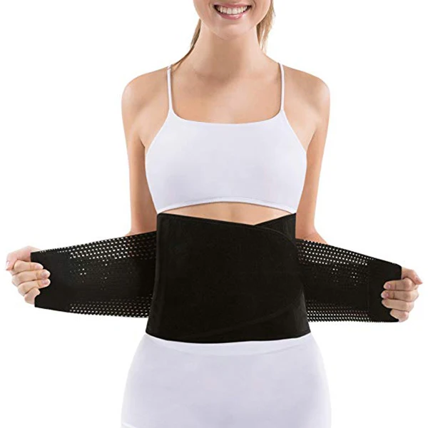 Adjustable sweat neoprene slim waist trimmer belt