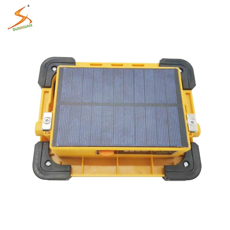 Outdoor emergency lighting flashlight tourcher reflector solar powered projector support phone ipad mp4 charging