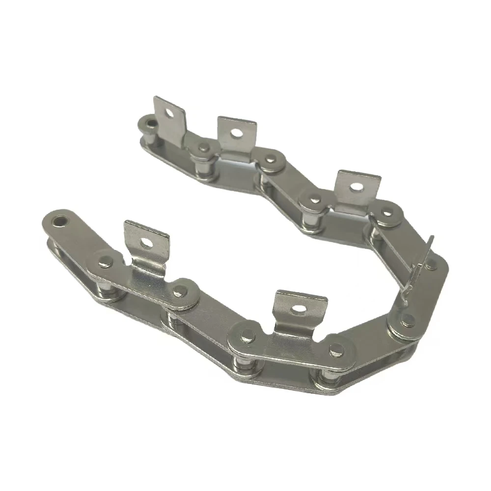 Customized Double Pitch Stainless Steel C2040 C2050 C2060 Packaging Machine Conveyor Chain