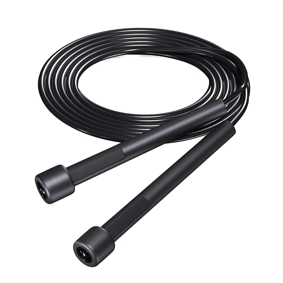 Lightweight Adjustable Jump Rope Tangle-Free Plastic Handles Gym Cardio Endurance Training Workout Fitness Rope Jumping