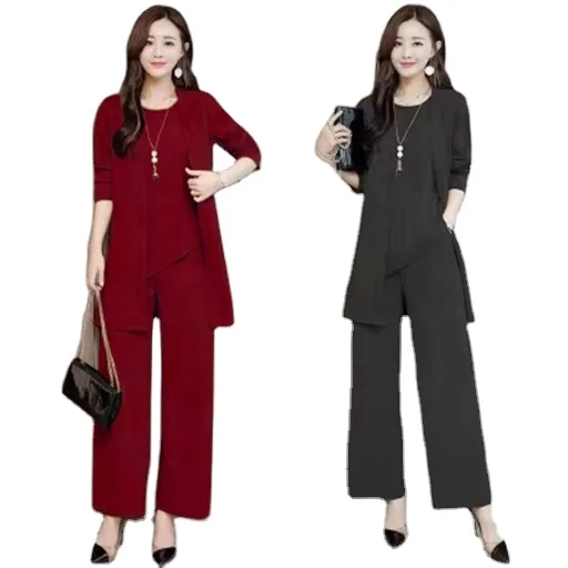 Осень-зима 2020, жилет-тройка в западном стиле, модная куртка, Женский Топ, повседневные укороченные брюки, женский топ-тройка