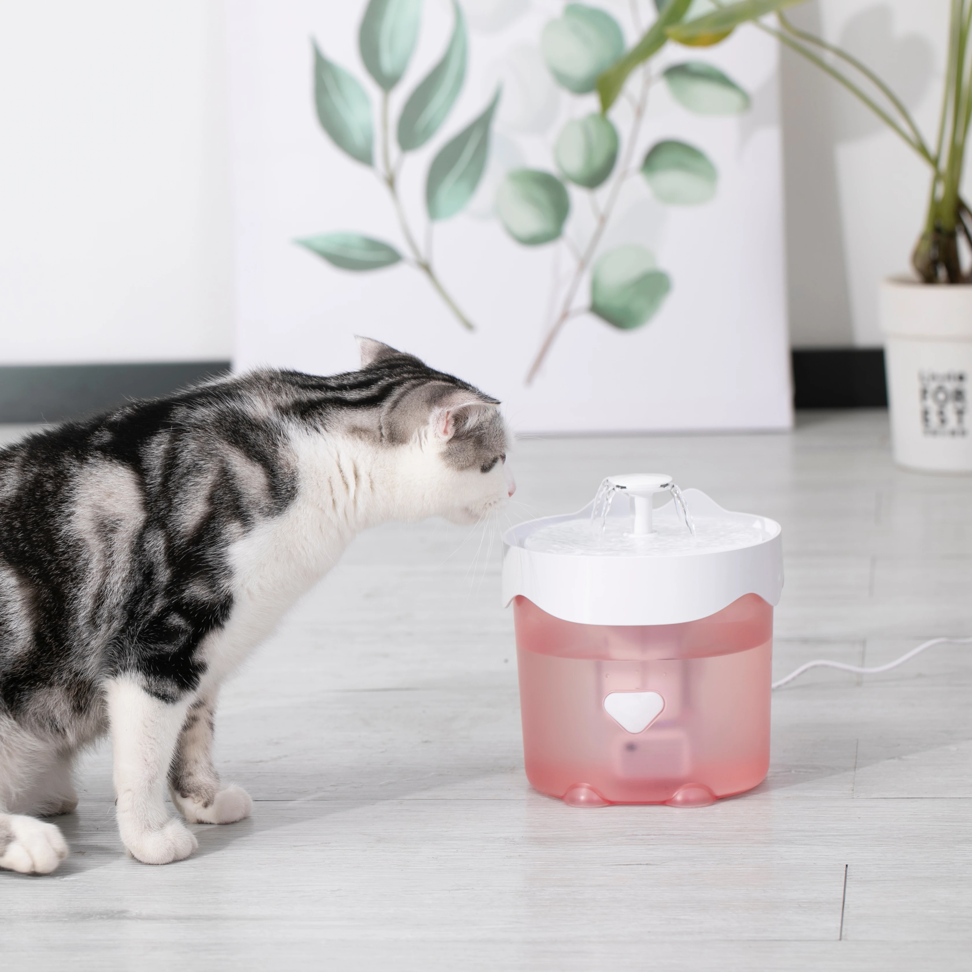Silent Cat Water Fountain Pet Water Fountain Dispenser for Cats and Dogs pet automatic water dispenser