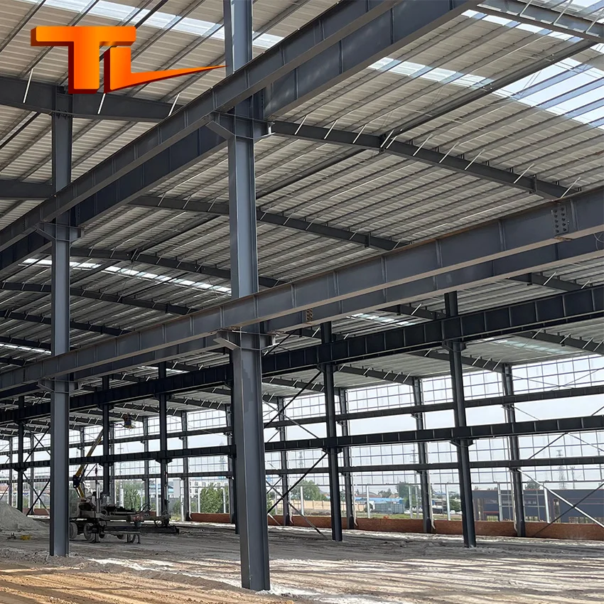 Steel structure  garage steel structures 1000 square meter warehouse  fabricated  building metal building kits building