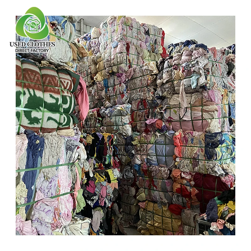 Textile Cotton Used Waste T-shirt Rags Cotton Rags White Industrial White Cotton Rags for Cleaning