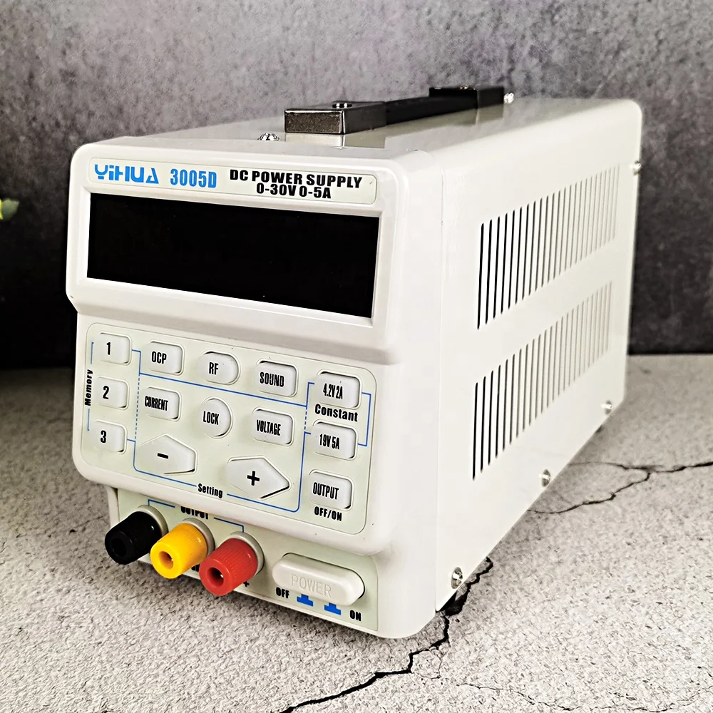 YIHUA 150W 3005D 5A 30V DC Power Supply Adjustable Laboratory Power Supply Digital Program-Controlled Switching Power Supply