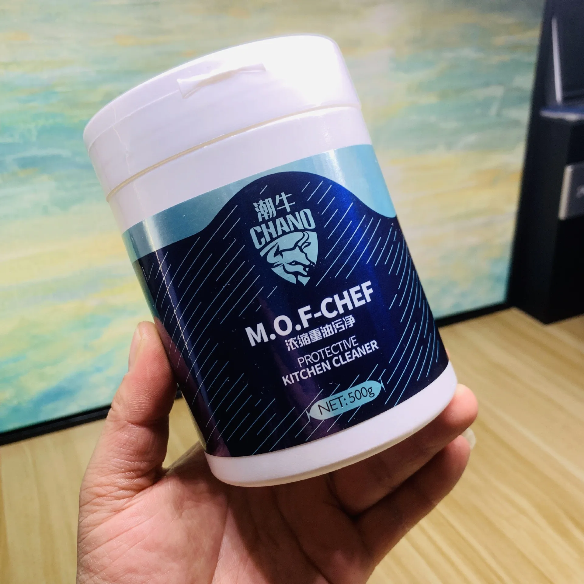 Chano Hot Selling Product Heavy Oil Cleaner 500 Gram Bottle Degreasing Kitchen Cleaning