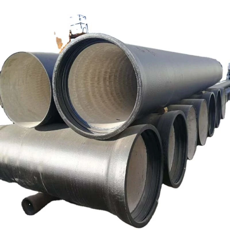 Китай стальная труба большого диаметра ISO2531 DN80-DN2600 класса K9 труба из чугуна с шаровидным графитом