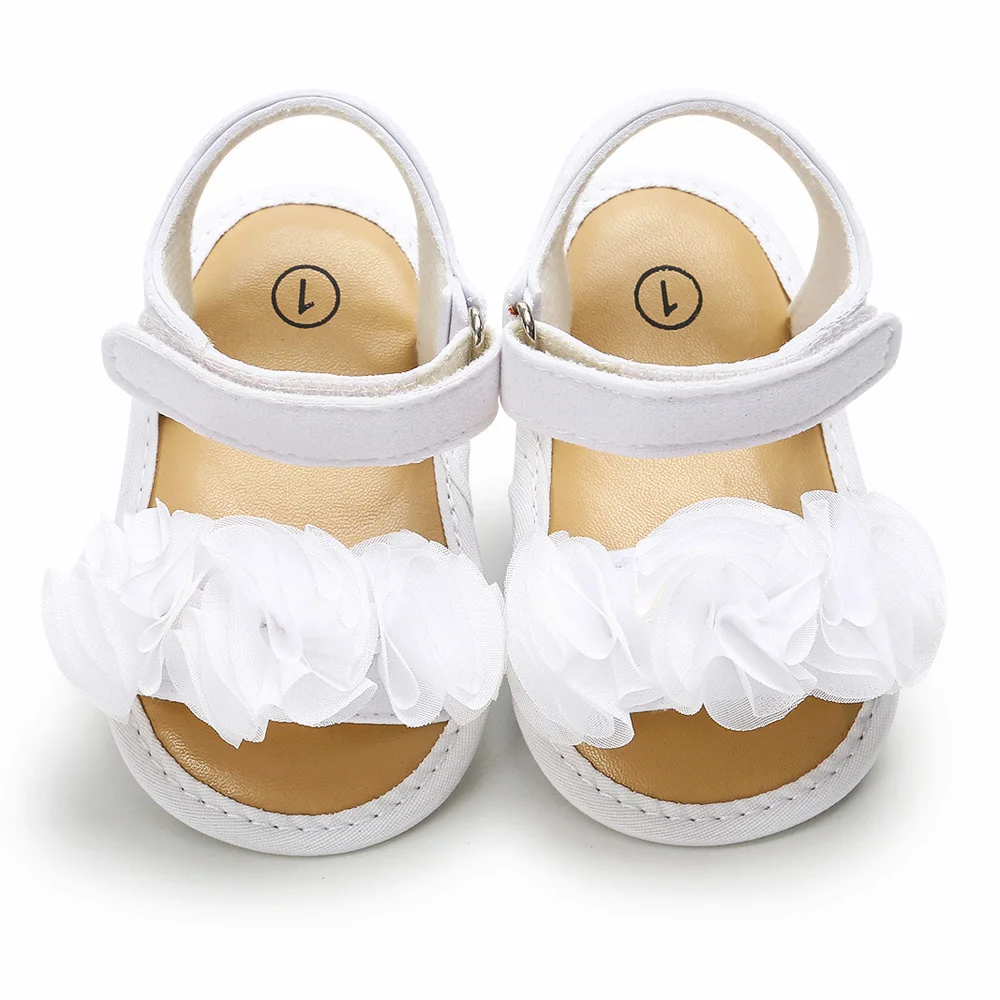 BB0015 china wholesale Beautiful Shiny pink cheap baby toddler sandal girls flower infant dress sandals for little girls