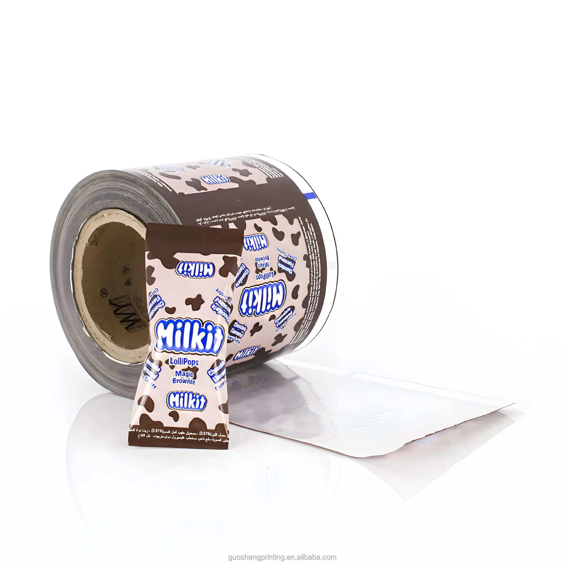 Candy Pa Pe Roll Film Plastic Vacuum Plastic Cup Sealing Roll Film For Cotton