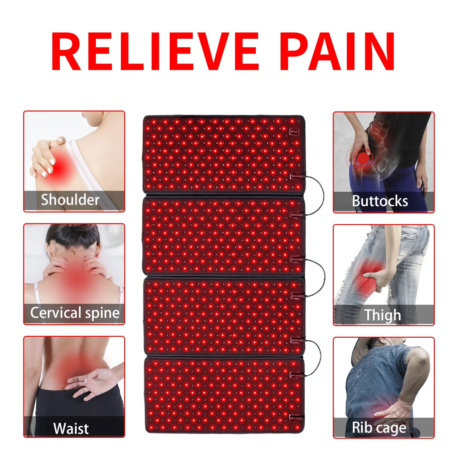 DGYAO near infrared led 880nm 660 nm infrared red light therapy matt infrared light light therapy pain relief