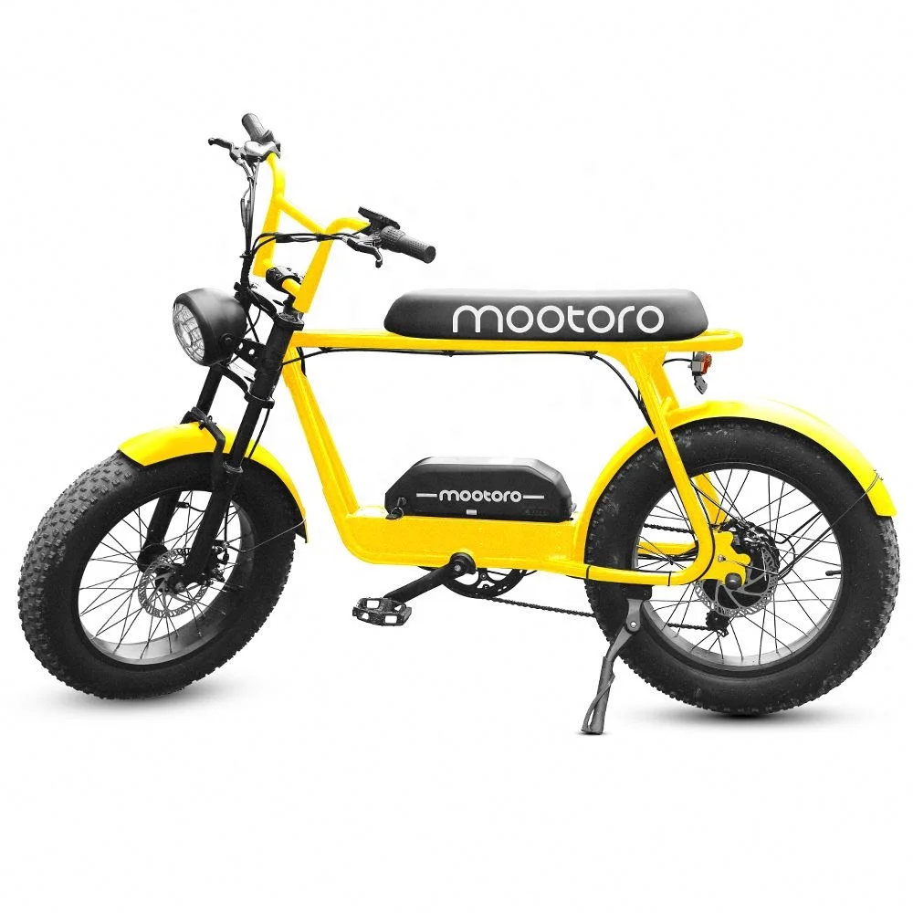 Mootoro C1 48V Battery Retro Electric City Bike 2022 New Cheap Hot Selling Snow Electric Super Fat Tire EBike 73 Road E-bike