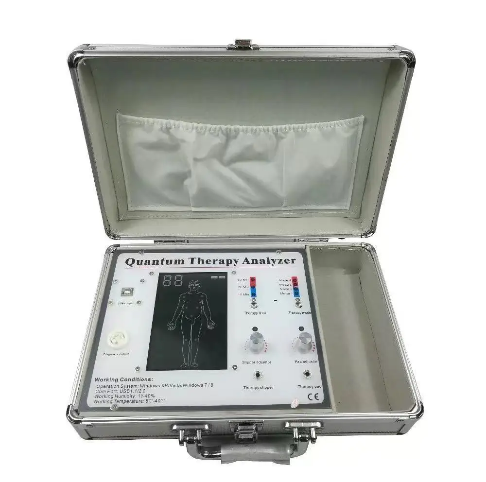 Portable electrode pads therapy with great price quantum magnetic resonance analyzer