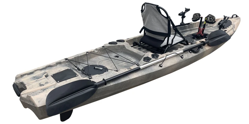 2021 New Designed 12ft foot pedal drive kayak fishing kayak UBP-K11