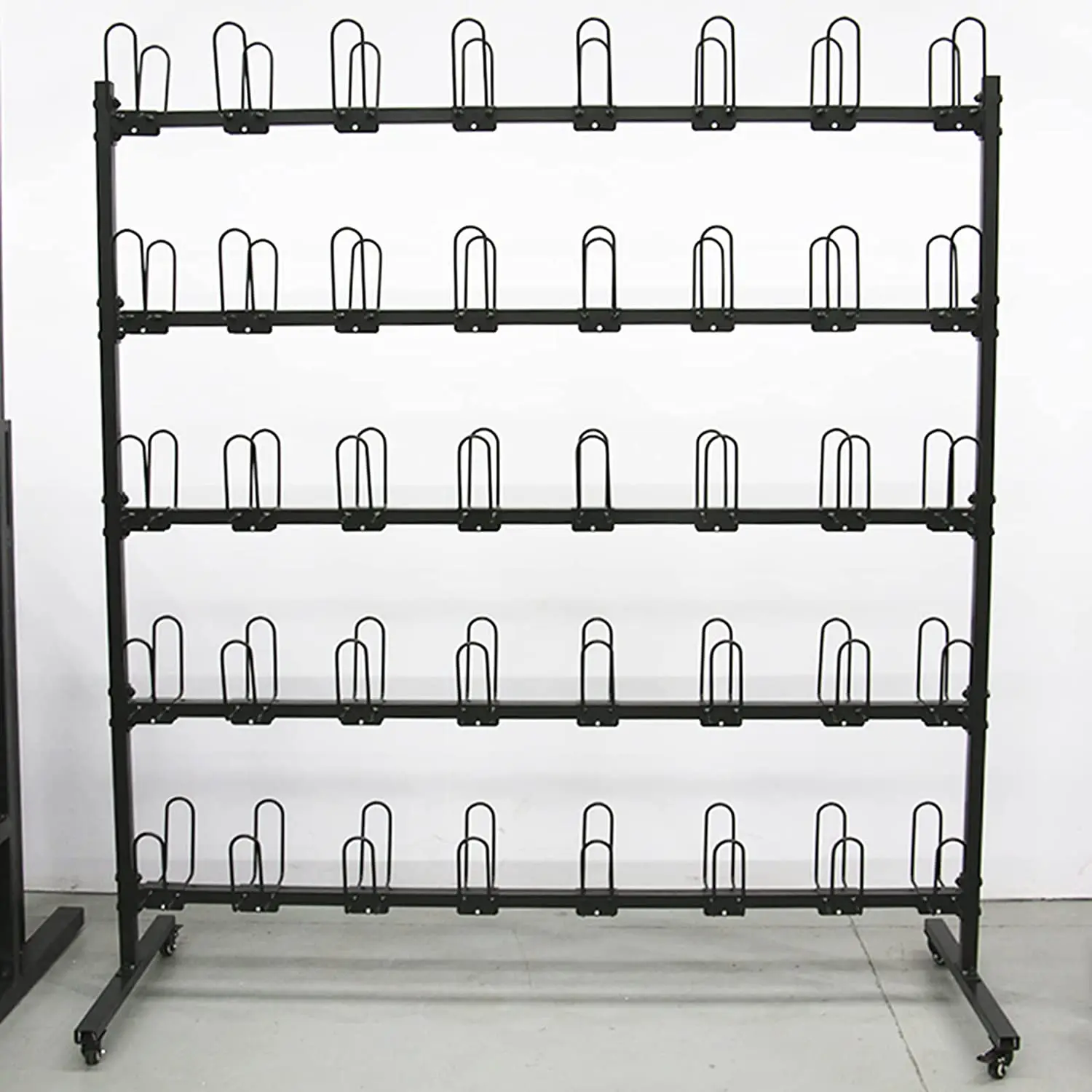 Wall Mounted 5-Tier Metal Glove Storage Rack Gym Boxing Glove Holder Display Stand Organizer