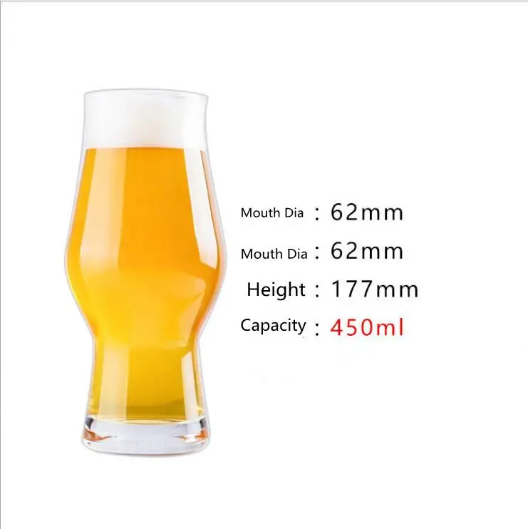 Fast Delivery Hardened Handblown Can Glass Handmade Blowing Beer Cup