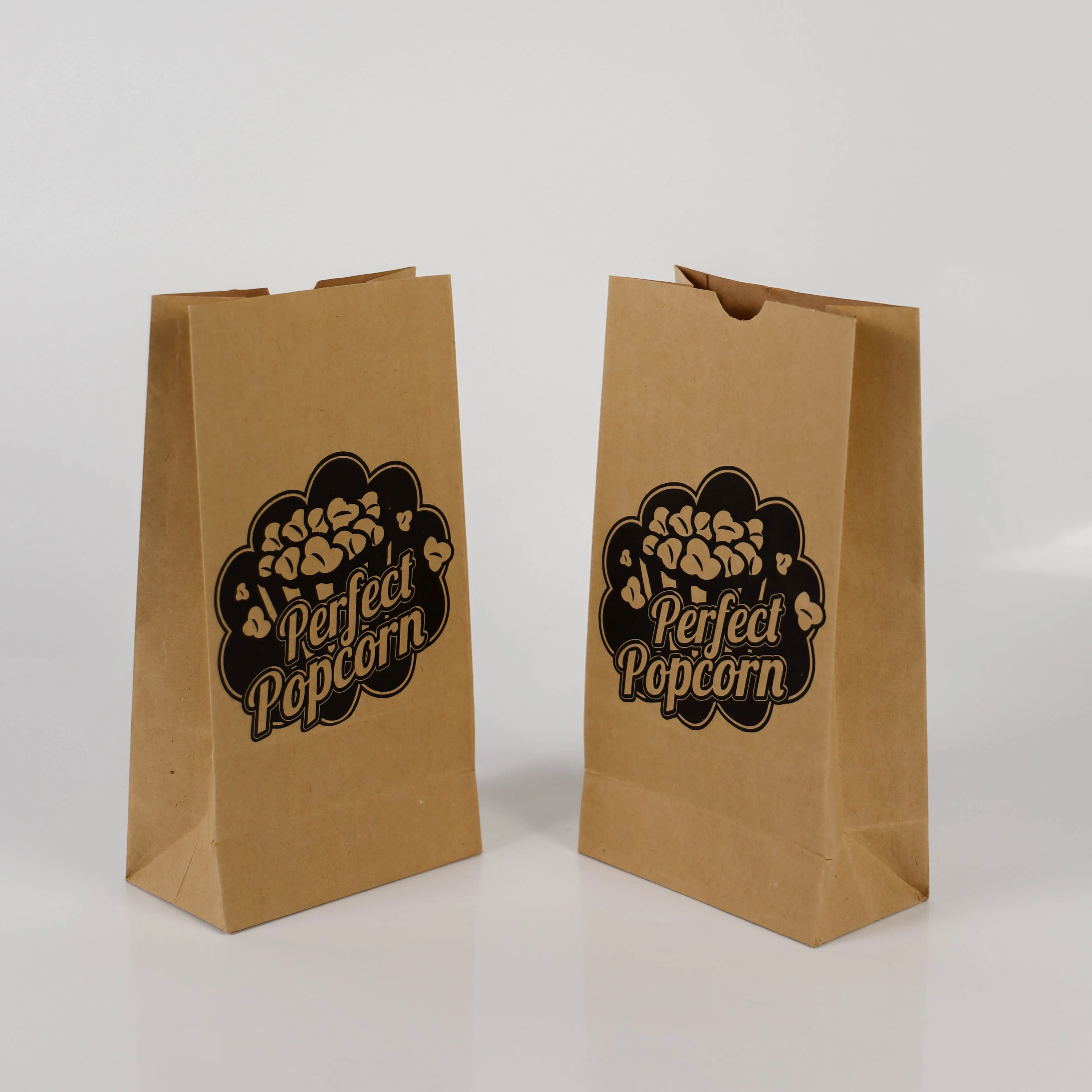 Heat Seal  French Fries Microwave Popcorn Paper Packaging Bags for Food Sandwich Snack Bag