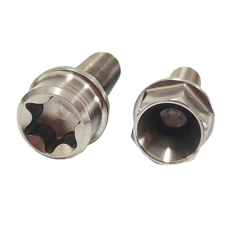 Factory Price Auto Fasteners High Quality Customized Cnc Machined Titanium Lug Bolt Hex Car Wheel Lug Wheel Bolt Nut Bolt