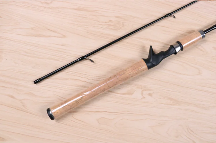 1.82M 2.1M Spinning Rods Surf Casting Fishing Rod carbon fiber with Cork Handle Ultralight 2 Pieces carbon Casting Fishing Rods