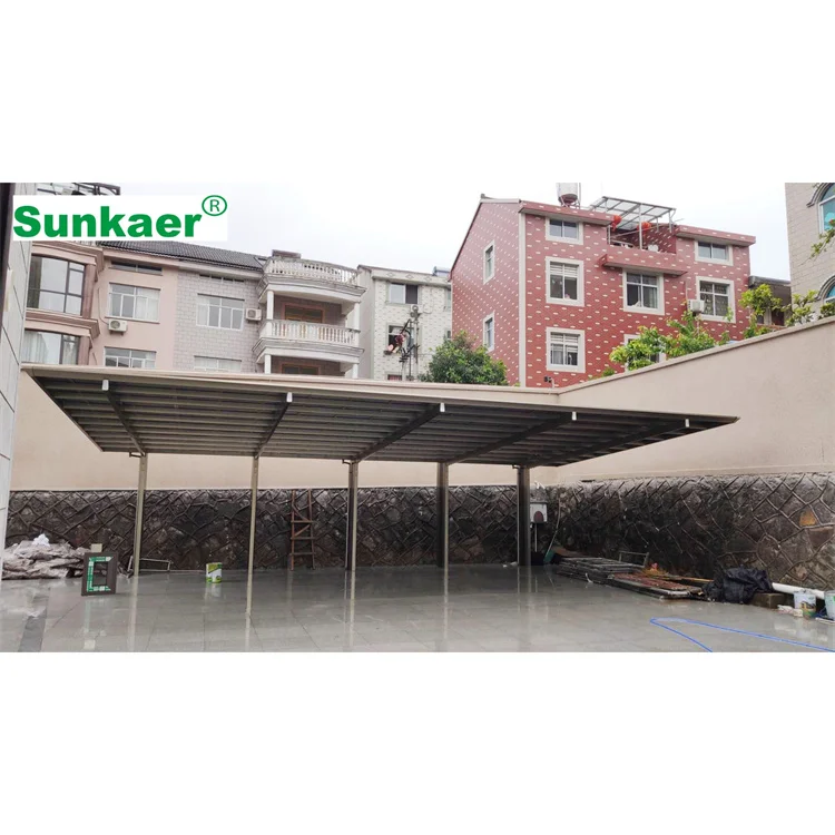 New design car parking shed Aluminium Single Carport Polycarbonate Canopy Roof canopy for car garage awning