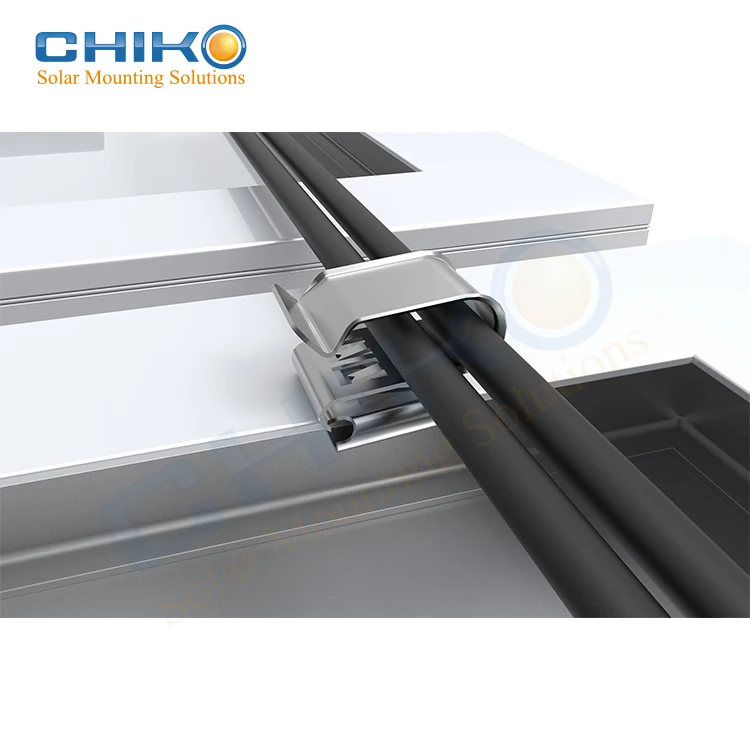 Зажим для монтажа на солнечной батарее из нержавеющей стали