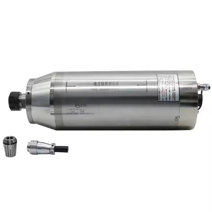 ER11 round spindle motors cnc small bldc motor 500w 57mm spindle motor air cooled
