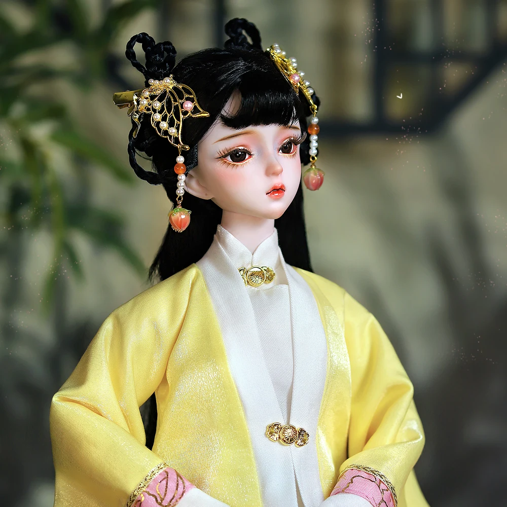 DBS Dream Fairy Silicone Female Plastic BJD Pretty Dress For Girls Gift Toys