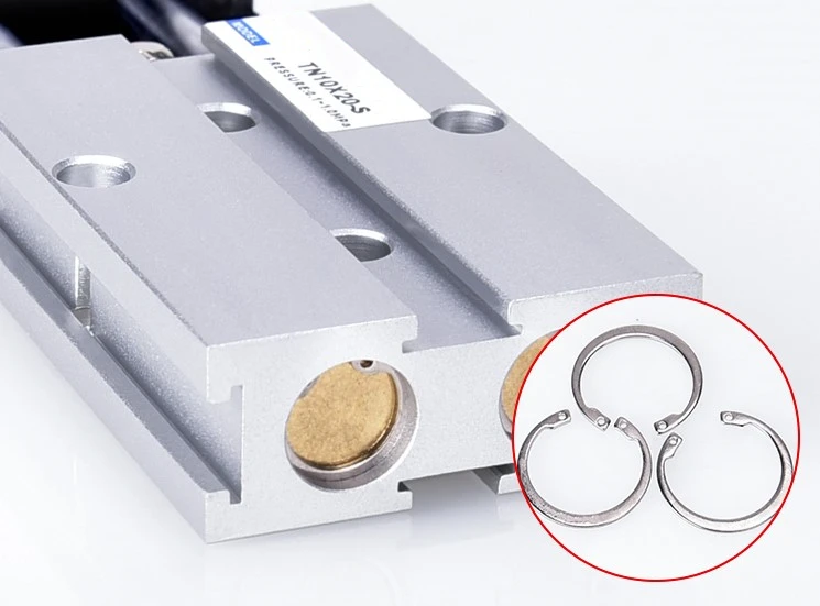 TDA/TN20*10/30/40/60/70/80/100/125/150-SDouble Rod Cylinder Two-axis and Two-rod air Cylinder