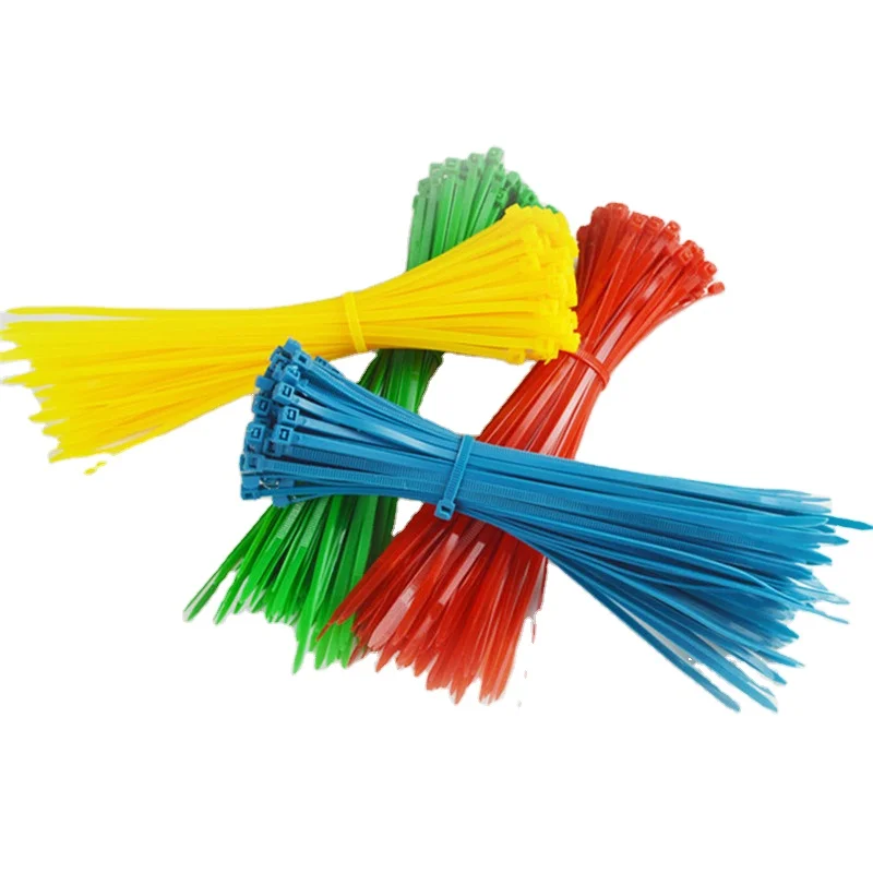 Plastic Cable Tie Nylon Cable Ties Zip Tie Wire Strap manufacturer china wholesale white black colorful