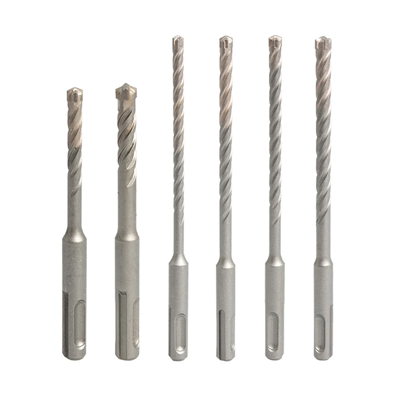 Zhongzuan OEM Cross Carbide Head Sds Electric Hammer Drill Bits For Masonry Granite Concrete Wall Drilling