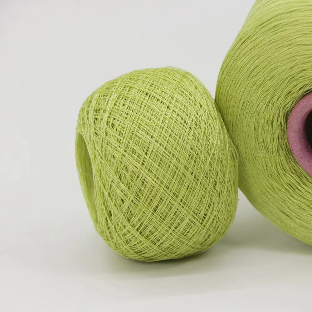 70%Tencel 25%Cotton 5%Silk Manufacturers stock blended yarn 85S/2 spring and summer knitting Tencel Cotton Silk Yarn