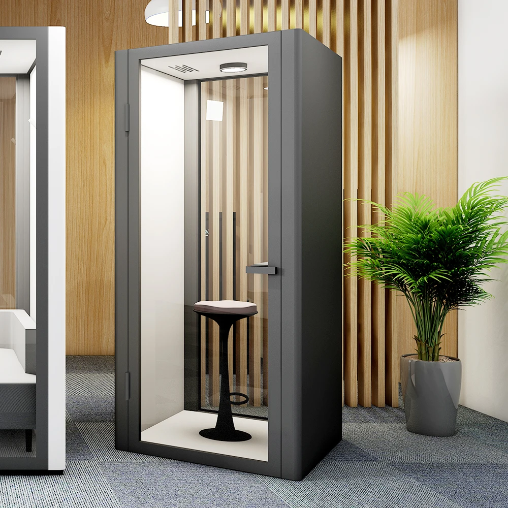 Flexspace 2024 New Customizable Soundproof ECO-friendly Protect Privacy Acoustic Panels Sound Reduce Office Phone Booth