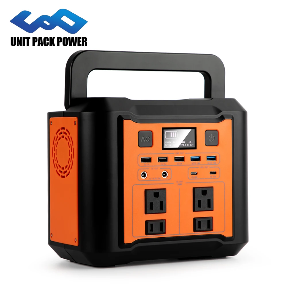 Solor Generator Portable Power Station 300w 296wh Energy Storage Portable Station Power Bank for Camping