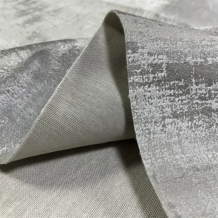 OEKO Italian velvet 100% polyester sofa fabric 300GSM composite home textile throw pillow fabric