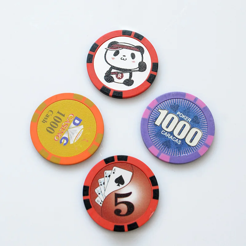 Factory Direct Sales Custom Logo Poker Chip Golf Ball Markers