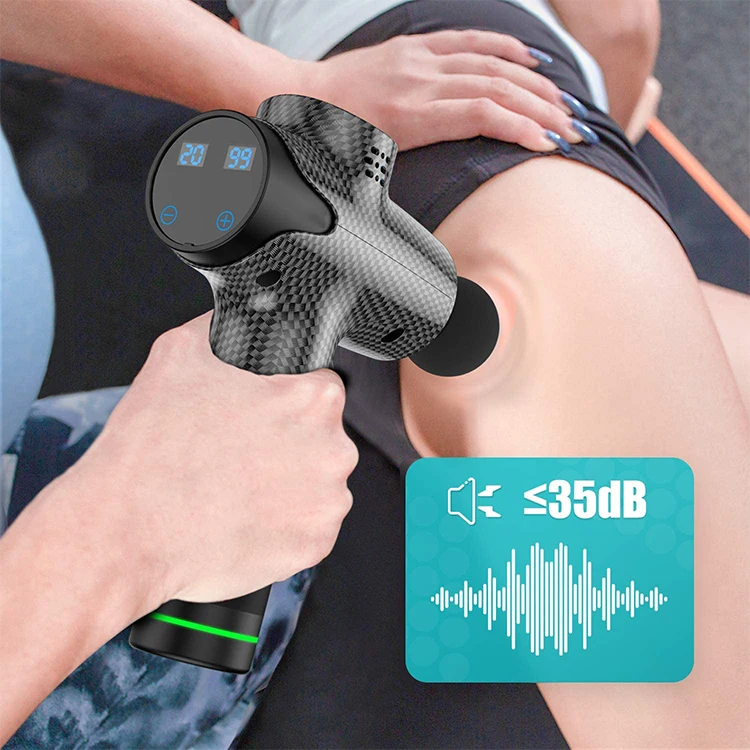  Athlete massage gun portable body muscle massager professional deep tissue relieve pain