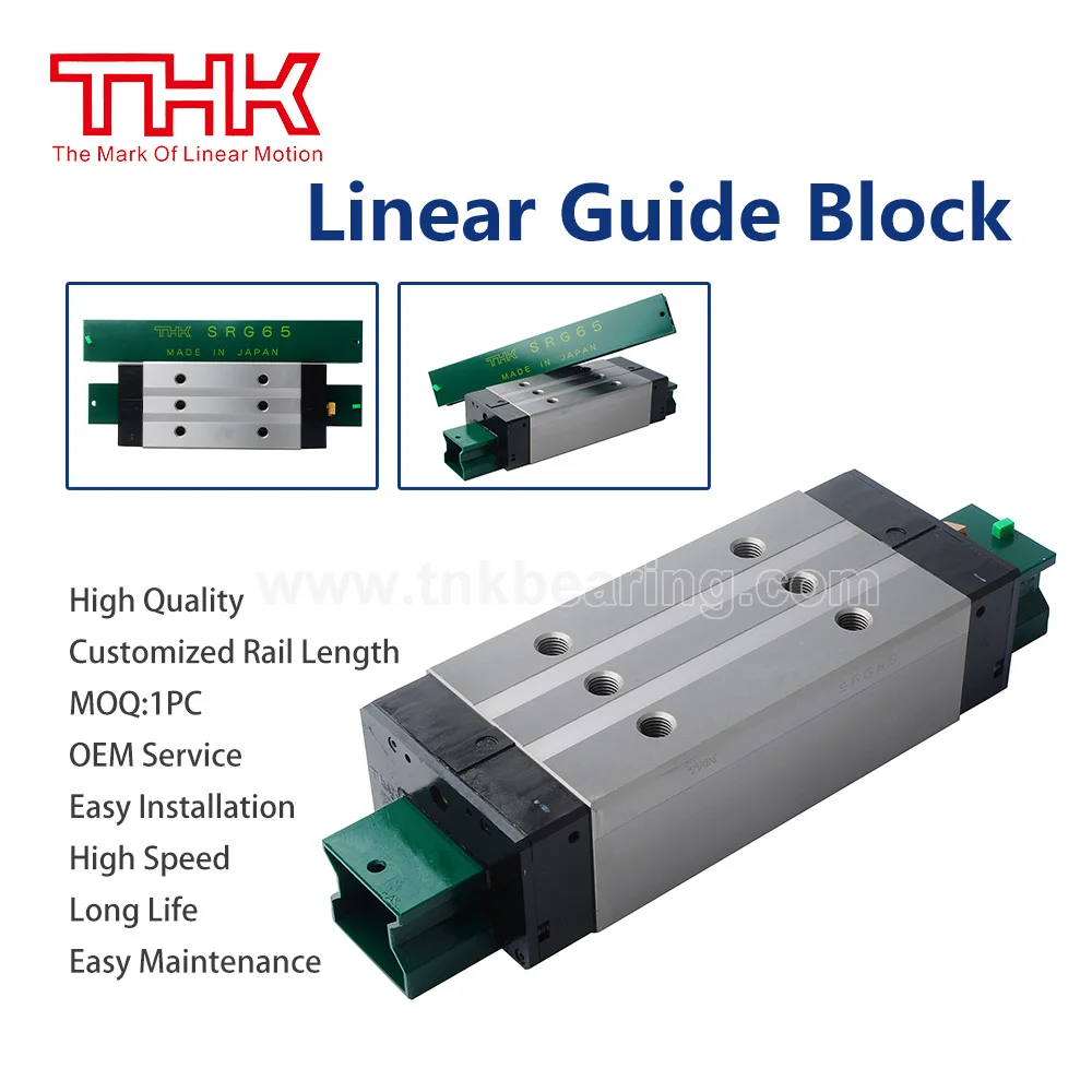 High Precisions Quality TH K 100% Original Japan SRG65 Linear Guide Motorized Rail High Speed Machine Slides CNC Parts Kit Set